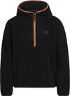 Calvin Klein SHERPA HALF ZIP HOOD Erkek Siyah Hoodie