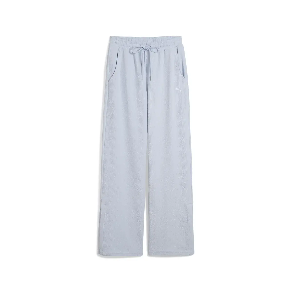 PUMA HER High-Waist Straight Pant Mavi Kadın Eşofman Altı