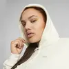 Puma CLASSICS Cropped Hoodie Beyaz Kadın Sweatshirt