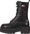 Tommy Hilfiger TOMMY JEANS FLATFORM Kadın Siyah Bot