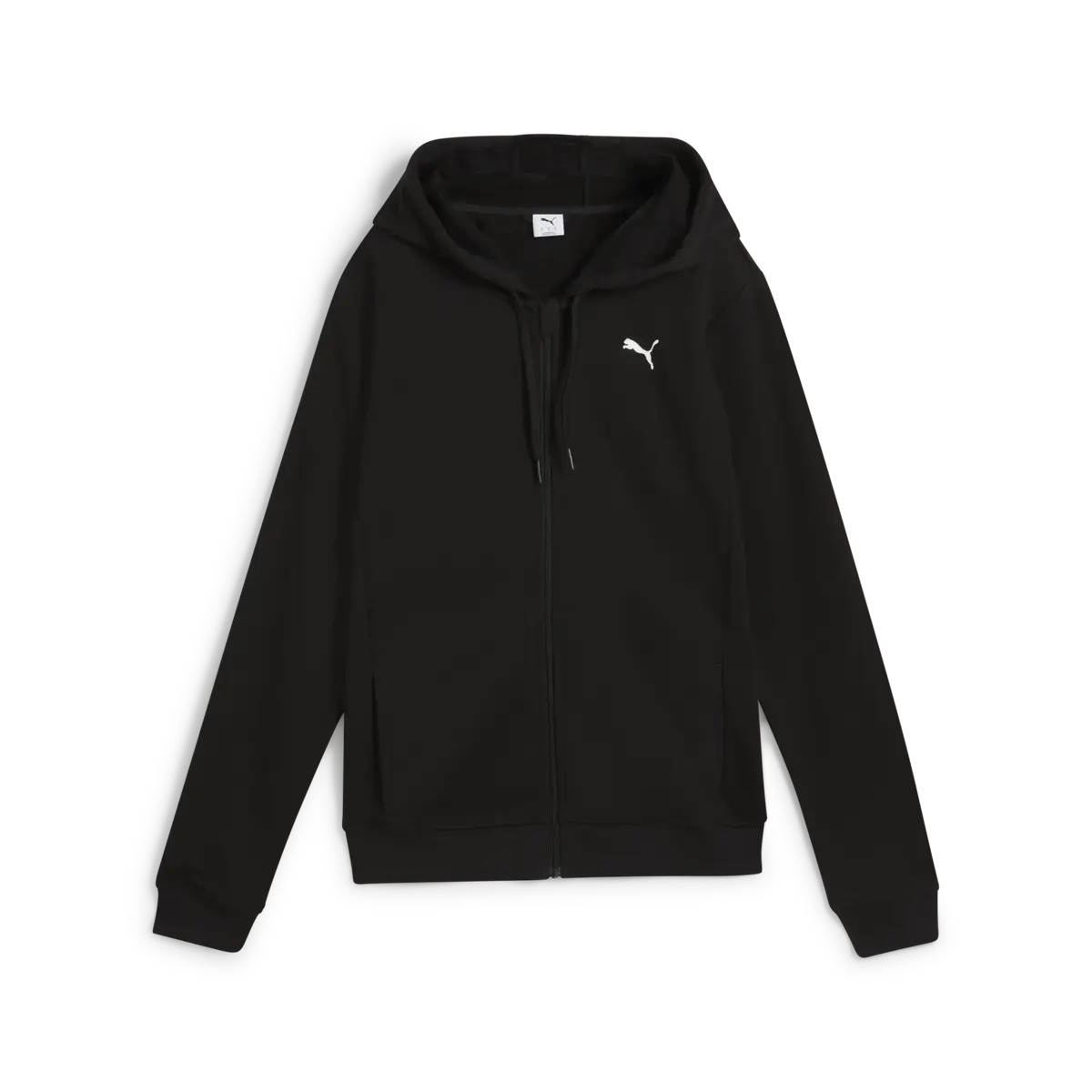 Puma TAD ESSENTIAL W FT FZ Siyah Kadın Sweatshirt