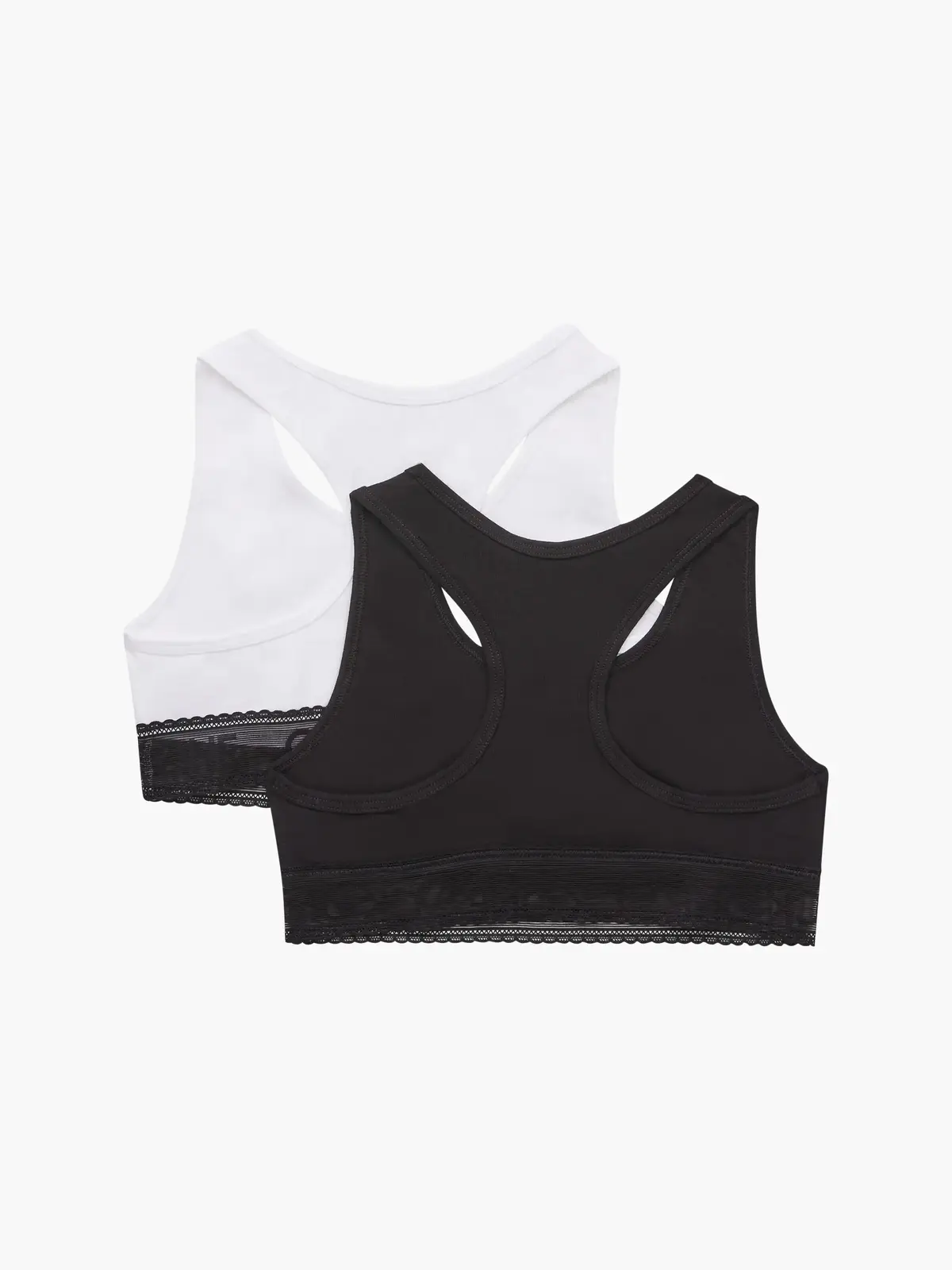 Calvin Klein 2PK BRALETTE-LACE Kadın Siyah Bralet