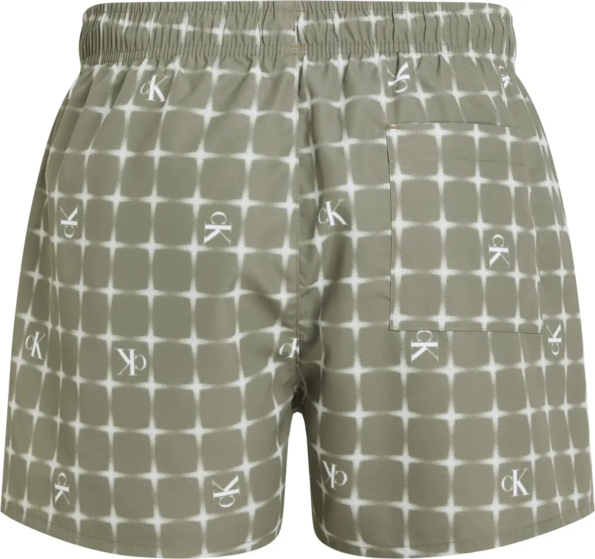 Calvin Klein SHORT DRAWSTRING-PRI, 0H8 Yeşil Erkek Mayo