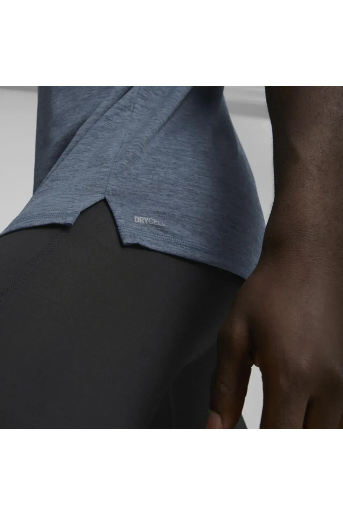 Puma Run Favorıte Heather Ss Tee M Lacivert Erkek Koşu Ve Performans T-Shirt