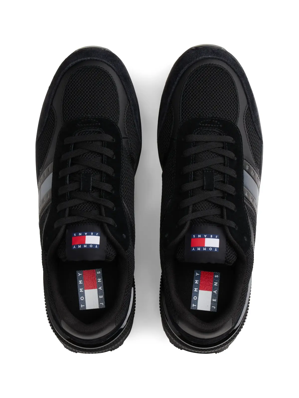 Tommy Hilfiger TJM TECHNICAL RUNNER Siyah Erkek Günlük Spor Ayakkabı