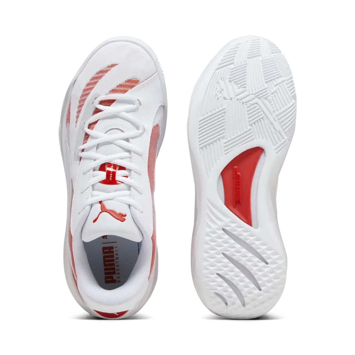 Puma All-Pro NITRO  Team Beyaz Unisex Yürüyüş ve Koşu Ayakkabısı