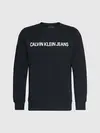 Calvin Klein CORE INSTITUTIONAL L Erkek Siyah Sweatshirt