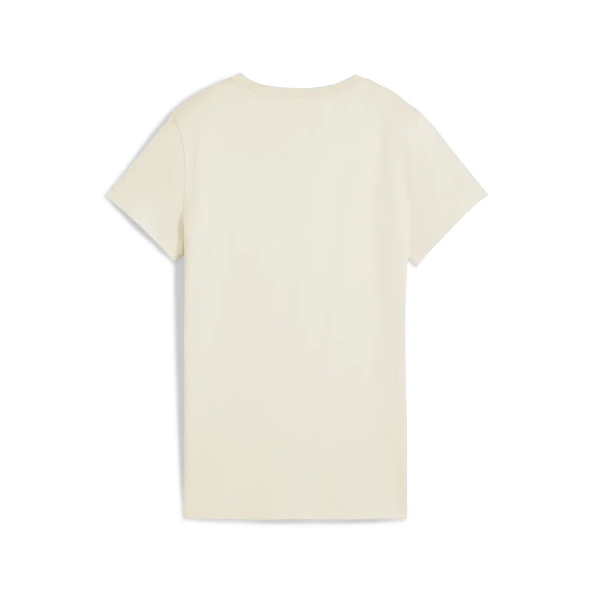 Puma ESS ELEVATED Tee Krem Kadın T-Shirt