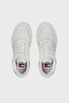 Tommy Hilfiger TJW RETRO BASKET FLA Beyaz Kadın Spor Ayakkabı