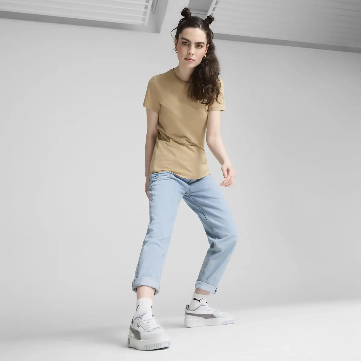 Puma Carina Street Beyaz Kadın Günlük Spor Ayakkabı