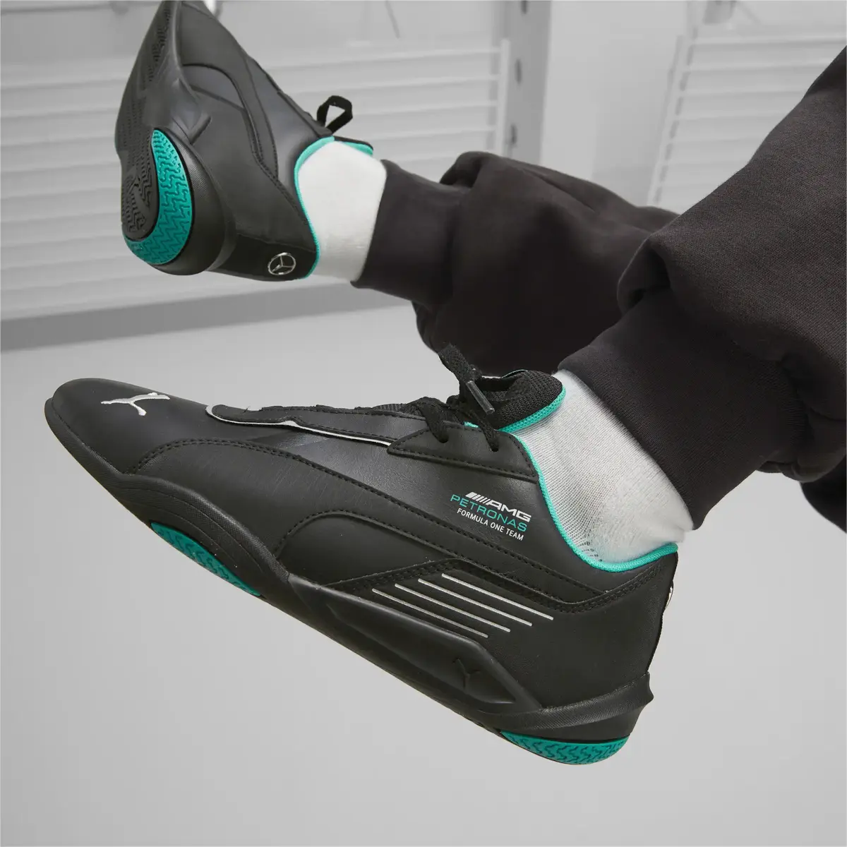 Puma MAPF1 Cat Machina Siyah Erkek Günlük Spor Ayakkabı