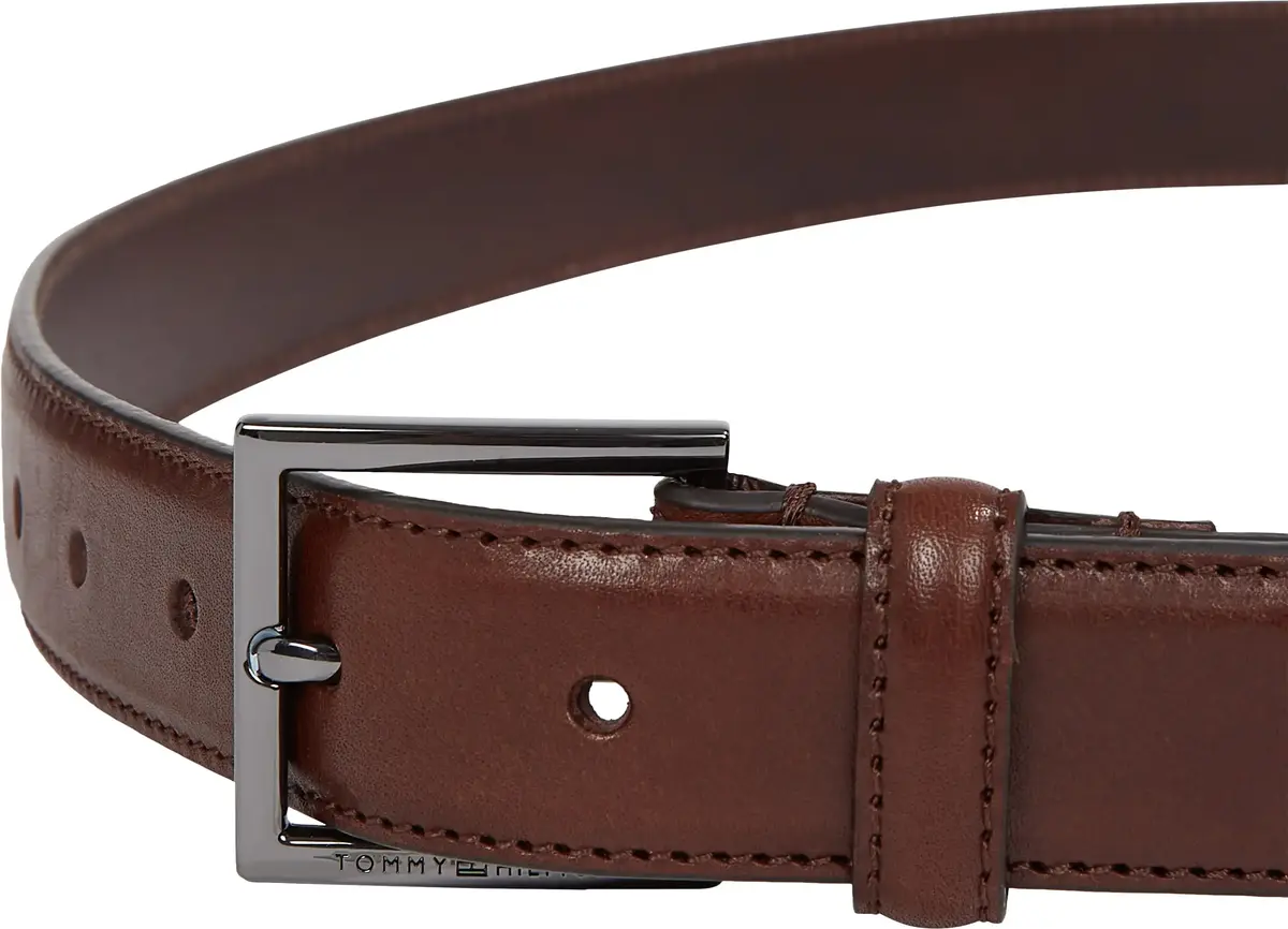 Tommy Hilfiger HUDSON LEATHER 3.0, GB6 Kahverengi Erkek Kemer