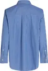 Tommy Hilfiger ESS POPLIN EASY FIT, 0X6 Mavi Kadın Gömlek
