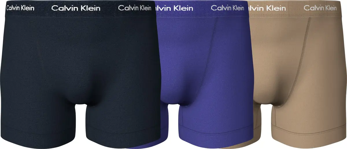 Calvin Klein TRUNK 3PK Erkek Bej Boxer Set