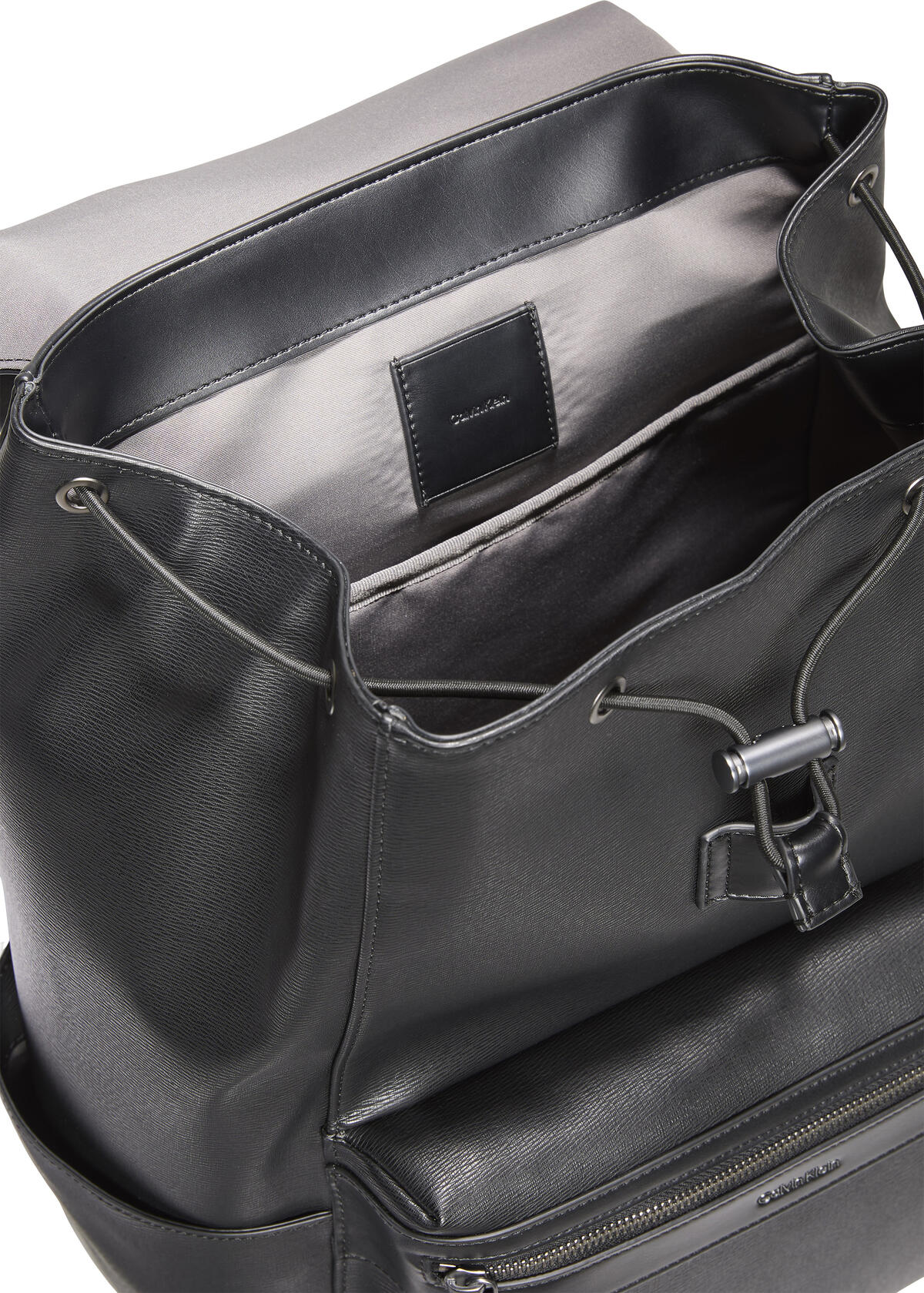 Calvin Klein ZIP FLAP BACKPACK Siyah Erkek Çanta Calvin Klein ZIP FLAP BACKPACK Siyah Erkek Çanta