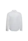 Calvin Klein LS TECH STRETCH SLIM Beyaz Erkek Gömlek