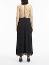 Calvin Klein SUMMER TEXTURED SLI Kadın Siyah Elbise