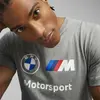 Puma BMW MMS ESS Logo Tee Gri Erkek T-Shirt
