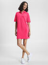 Tommy Hilfiger MDRN RLX BRIGHT HILF Kadın Pembe Elbise