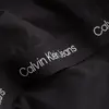 Calvin Klein LOGO TAPE STRAPPY TO Kadın Siyah T-Shirt