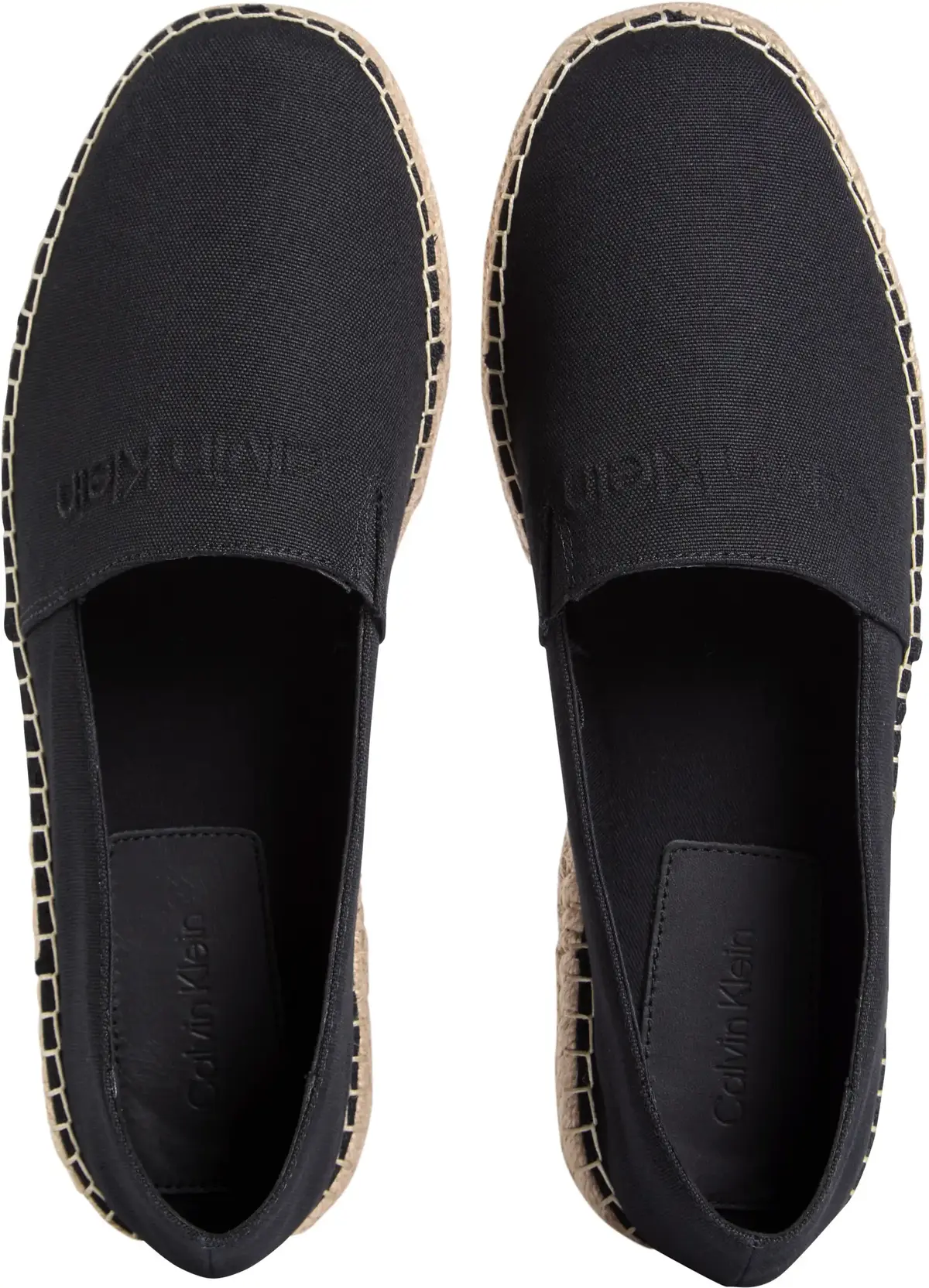 Calvin Klein ESPADRILLE CV LOGO, BEH Siyah Erkek Ayakkabı