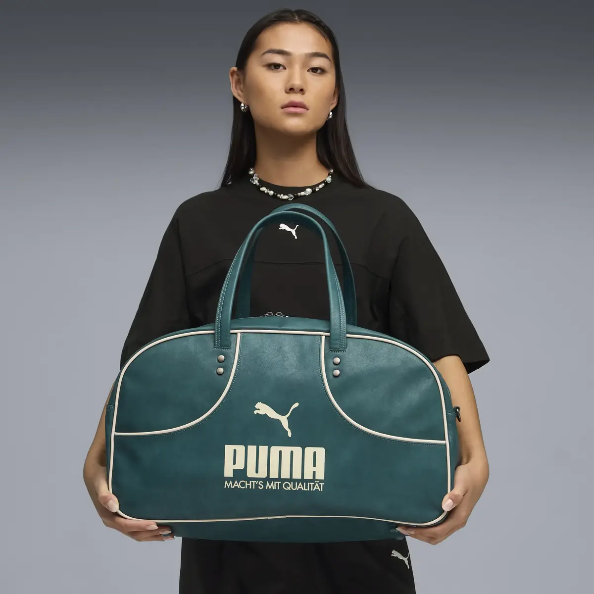 PUMA PUMA 1976 ARCHIVE Grip Bag Yeşil Kadın Çanta