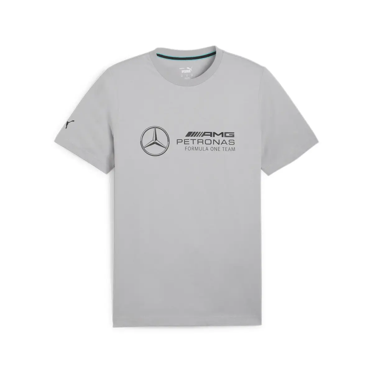 Puma MAPF1 ESS Logo Tee Gri Erkek T-Shirt