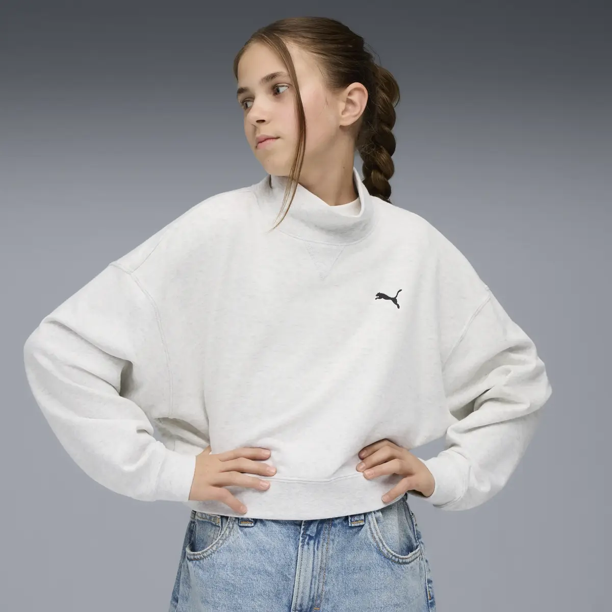 Puma WARDROBE ESS Crew Kadın Sweatshirt