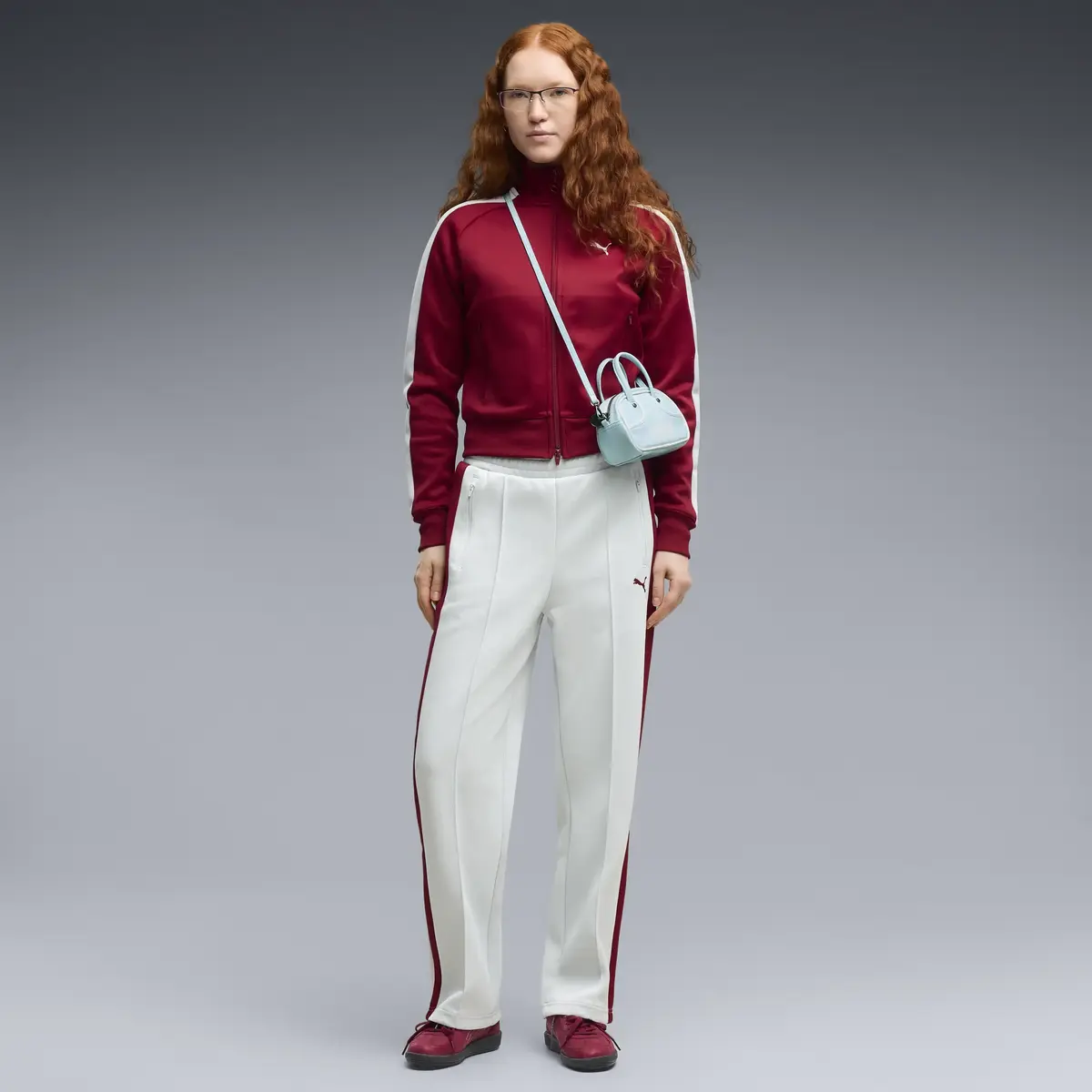Puma T7 Pants Beyaz Kadın Eşofman Altı