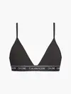 Calvin Klein UNLINED TRIANGLE Kadın Siyah Sütyen