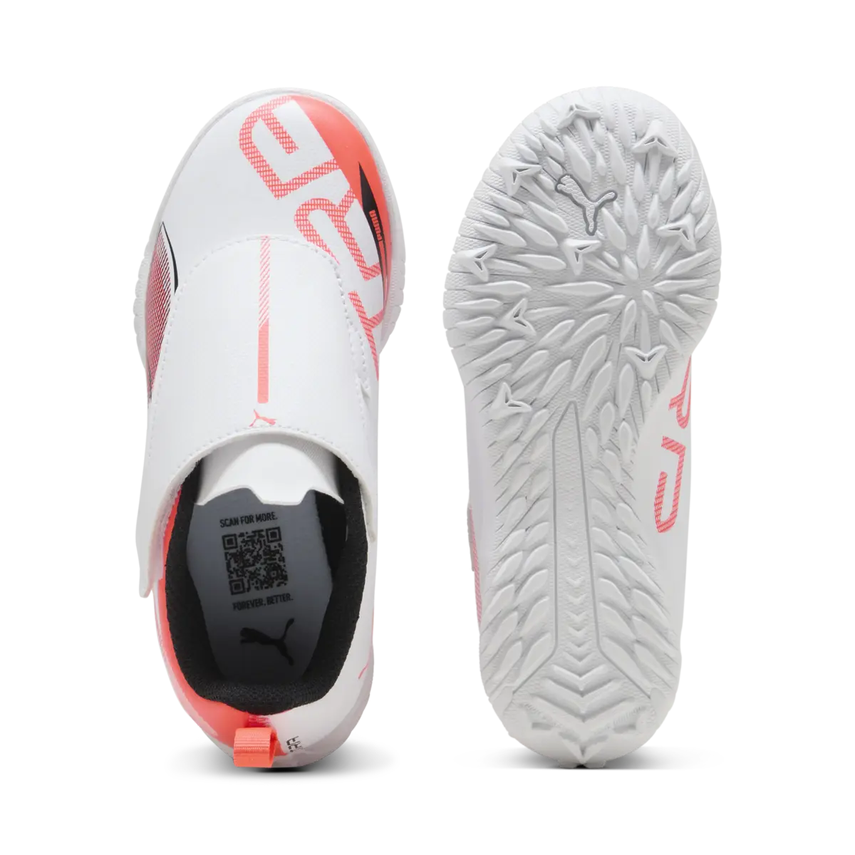 Puma ULTRA 5 PLAY V TT Jr Beyaz Erkek Halı Saha Ayakkabısı