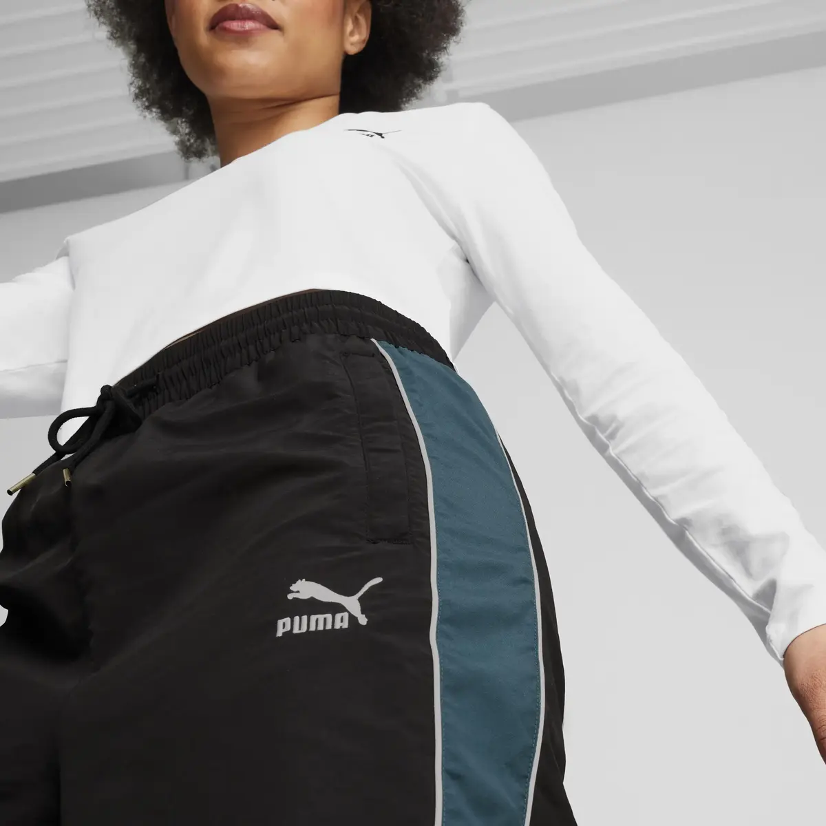 Puma T7 Track Pants Siyah Kadın Eşofman Altı