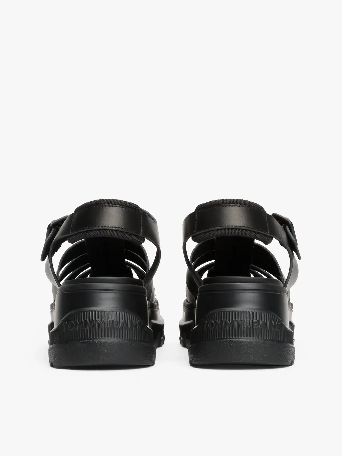 Tommy Hilfiger TJW FISHERMAN SANDAL, BDS Siyah Kadın Terlik