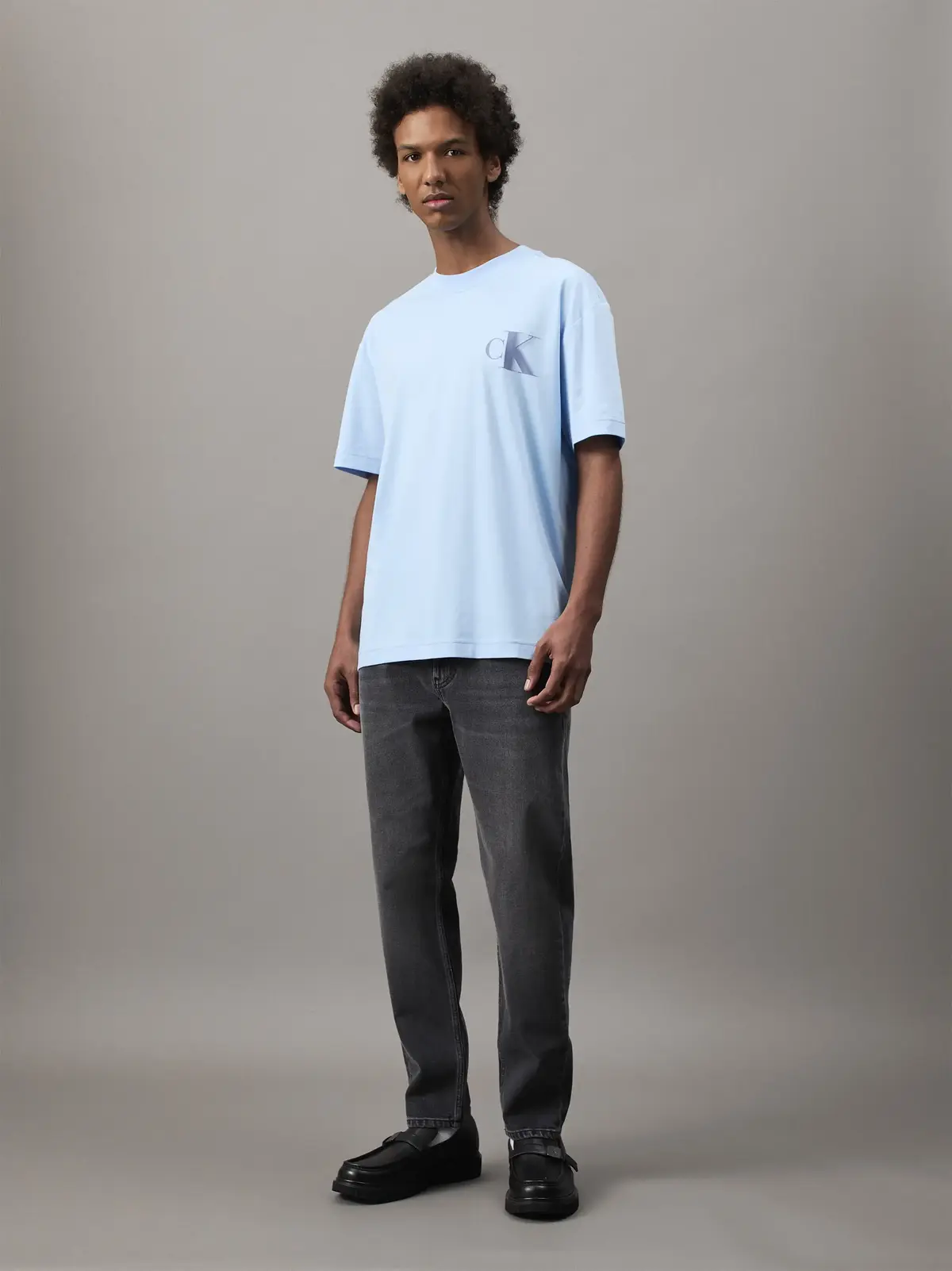 Calvin Klein DAD JEAN, 1BY Gri Erkek Jean Pantolon