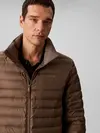 Calvin Klein LS LT WT NYLON CHANN, PDK Kahverengi Erkek Mont