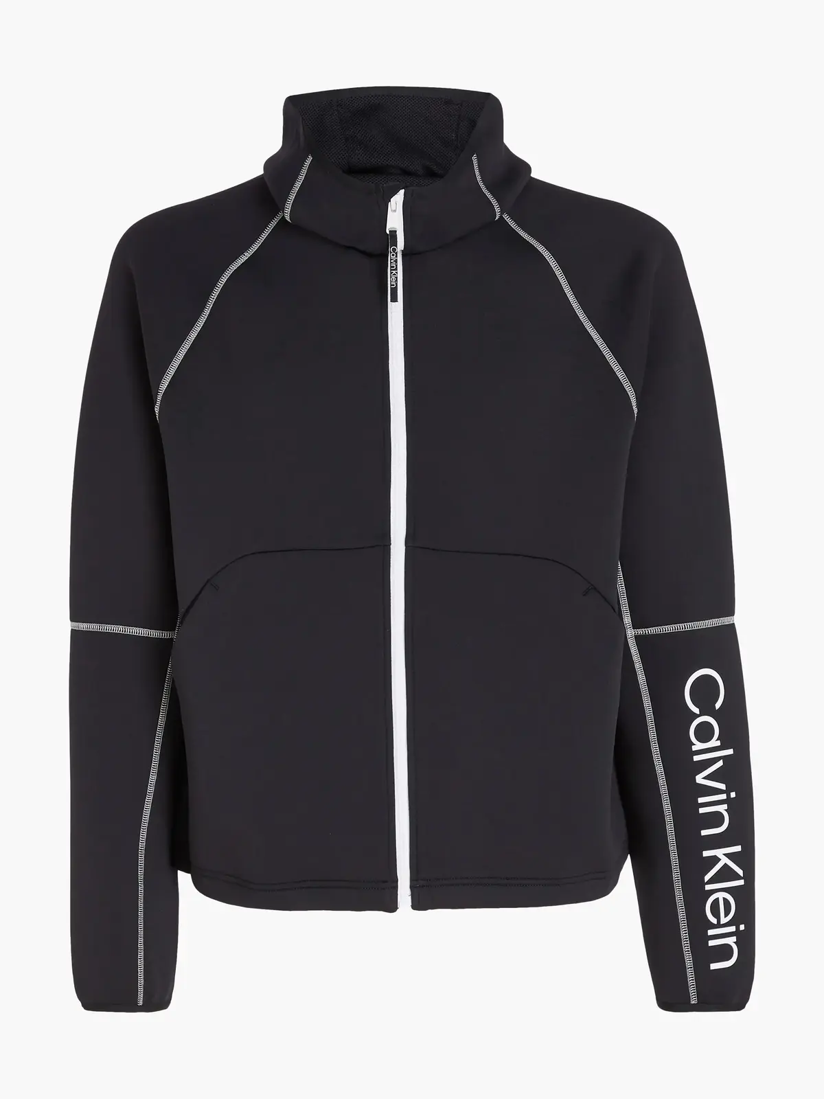 Calvin Klein PW - SWEAT HOODIE Erkek Siyah Kazak
