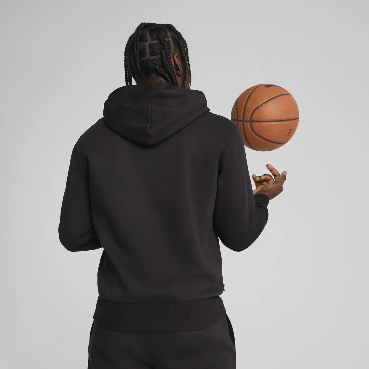 Puma Posterize Hoodie Siyah Erkek Sweatshirt