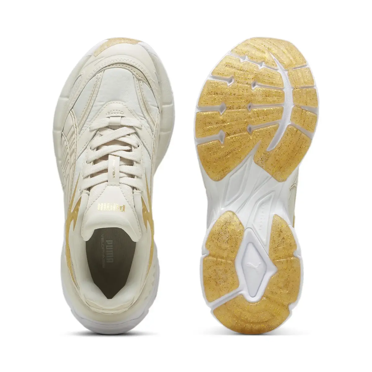 Puma Velophasis Jelly Glitter Wns Bej Kadın Günlük Spor Ayakkabı