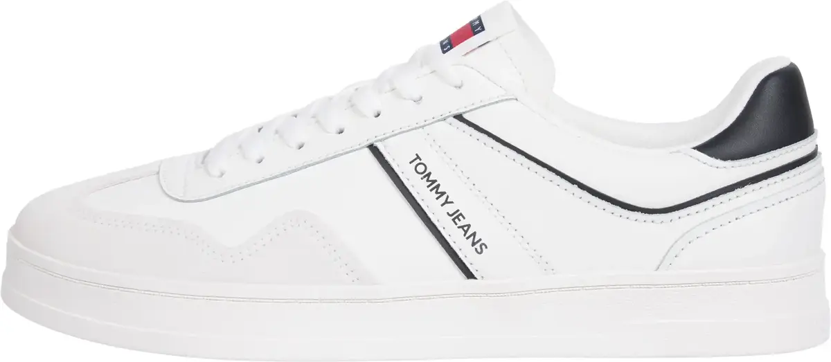 Tommy Hilfiger THE GREENWICH LEATHE, TCR Beyaz Erkek Spor Ayakkabı & Sneaker