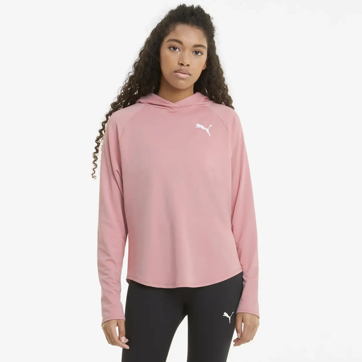 Puma Active Hoodie Pembe Kadın Sweatshirt
