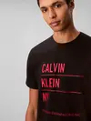 Calvin Klein SS 30S EU CALVIN KLE, UB1 Siyah Erkek T-Shirt