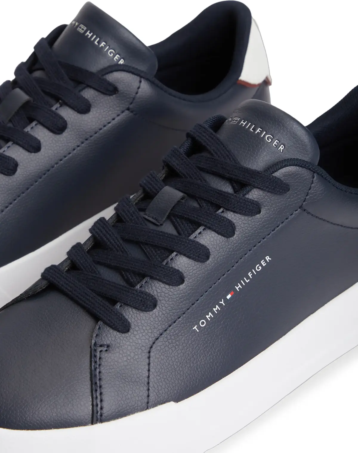 Tommy Hilfiger TH COURT LTH DETAIL, DW5 Siyah Erkek Spor Ayakkabı & Sneaker