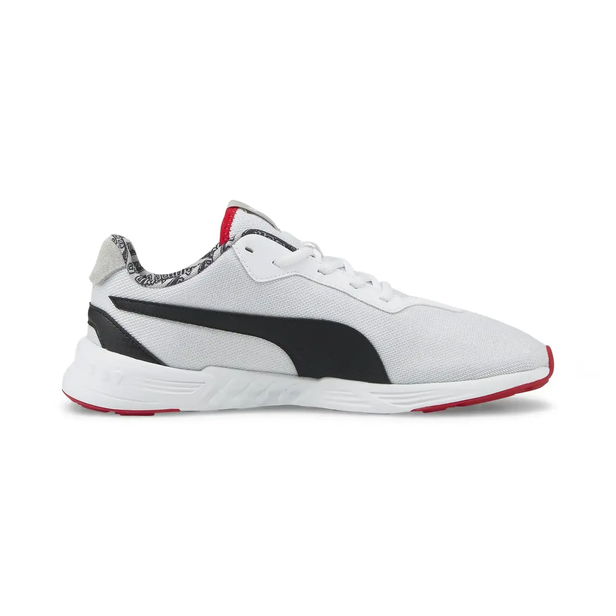 Puma Ferrari Tiburion Siyah - Beyaz Erkek Günlük Spor Ayakkabı