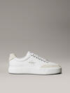 Calvin Klein BASKET CUPSOLE LACEUP LTH MIX Krem Kadın Sneaker