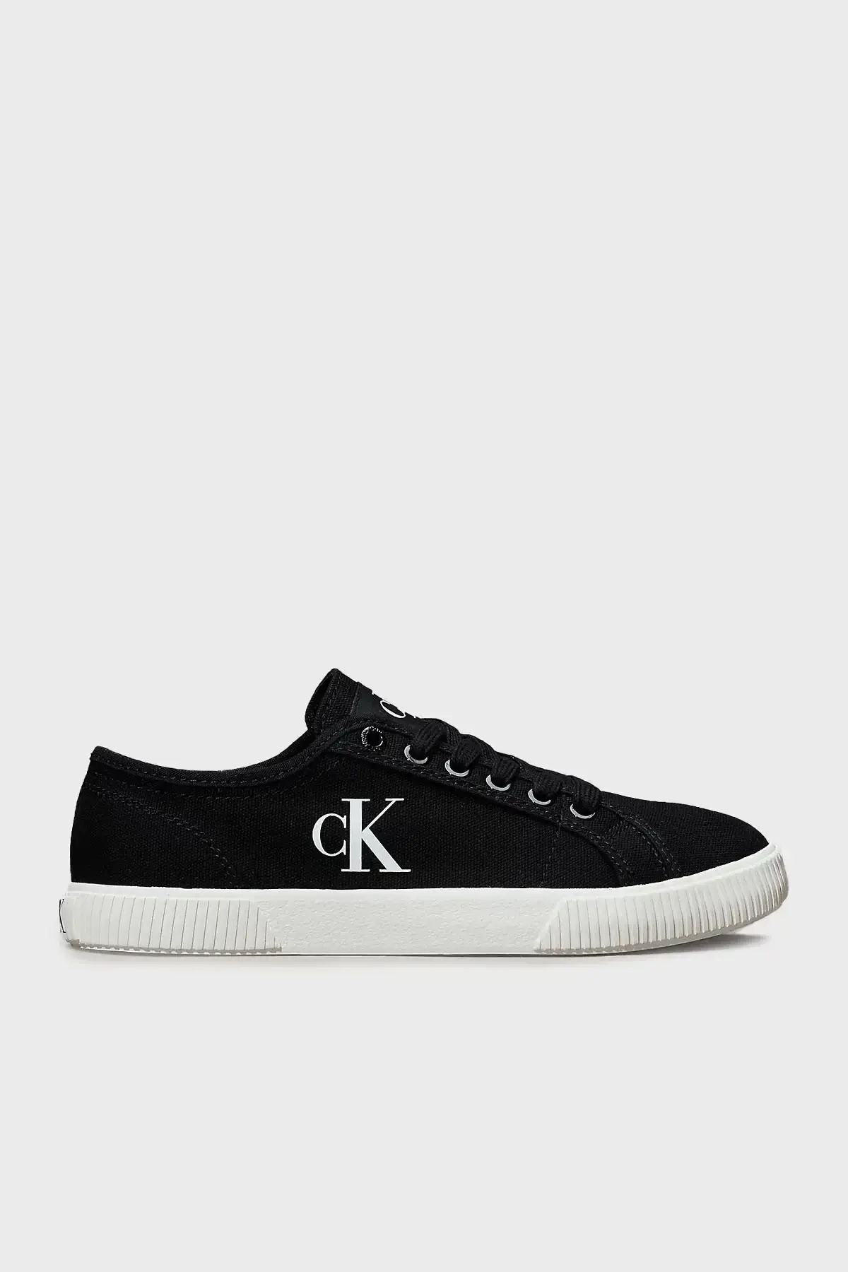 Calvin Klein ESS VULC LOW CV MG W Siyah Kadın Günlük Spor Ayakkabı