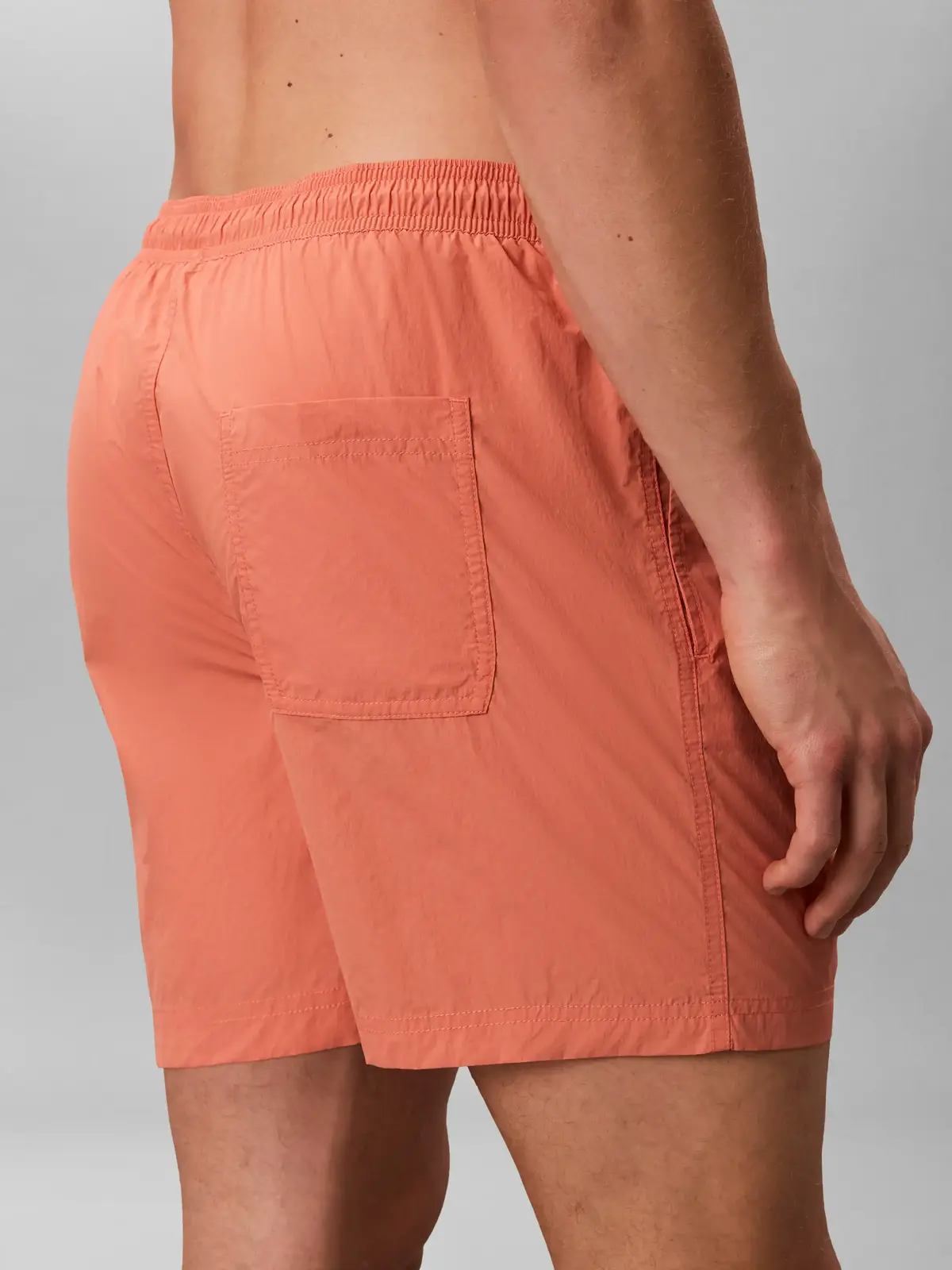 Calvin Klein MEDIUM DRAWSTRING Turuncu Erkek Orta Boy Deniz Şortu