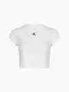 Calvin Klein Beyaz Kadın T-Shirt & Polo