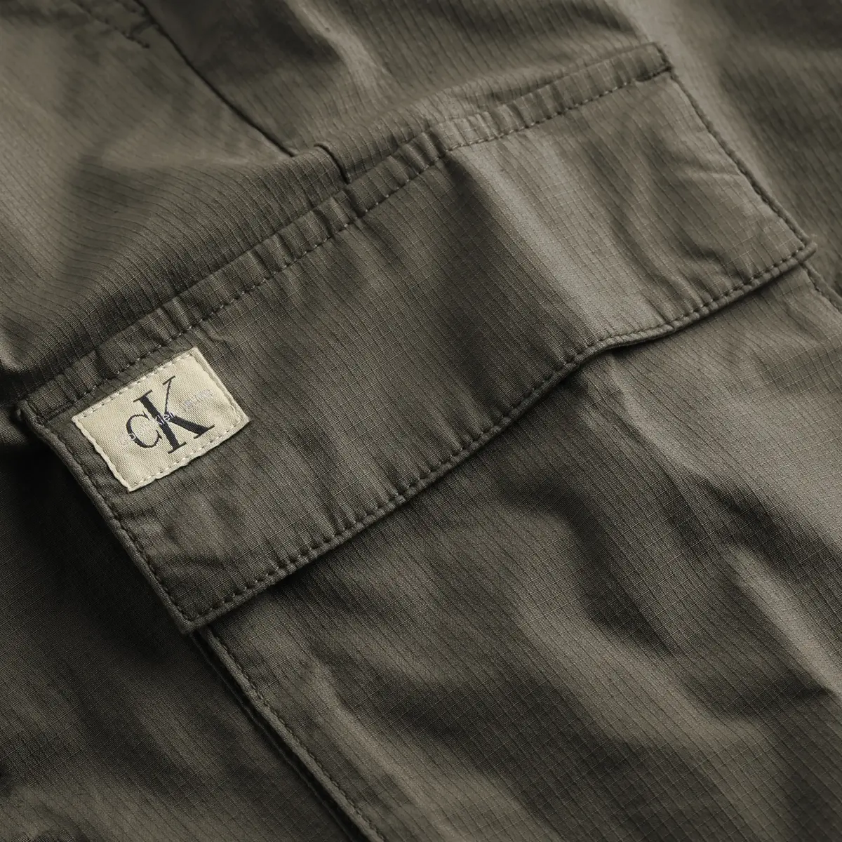 Calvin Klein SKINNY CARGO, PFQ Bej Erkek Pantolon