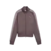 Puma T7 Jacket Mor Kadın Fermuarlı Üst