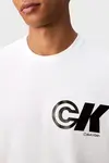 Calvin Klein SS 20S CK SPORT LOGO GRAPHIC TEE Beyaz Erkek Tişört